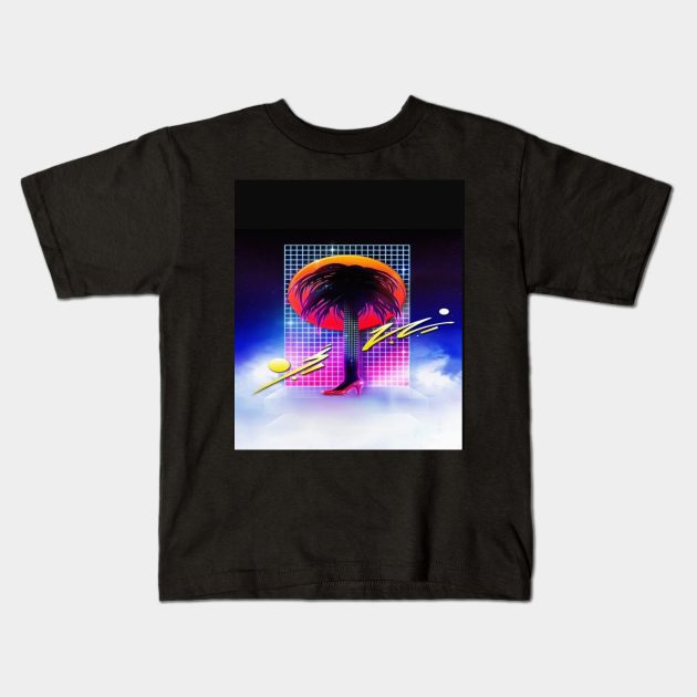 Retrofashion Kids T-Shirt by joshsmith